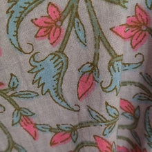 Indian cotton print kaftan pyjamas
