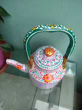Steel hand-painted teapot or induction kettle