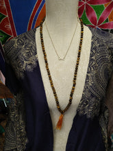 Crystal mala bead necklace