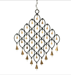 Large grid iron wind-chime