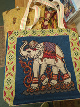 Elephant tapestry bag