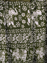 Elephant yoga trousers with soft fold drawstring waistband