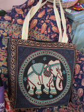 Elephant tapestry bag