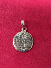 Twirly tree of life pendant