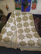 Kingsize Indian cotton stitch bed covers or throws