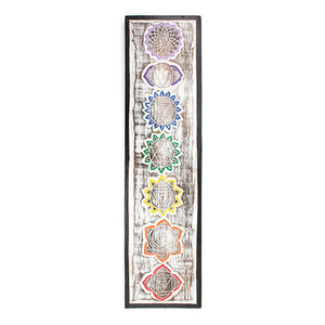 Wooden Chakra Wall Art