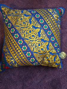 Bright Embroidery Patchwork Cushion covers