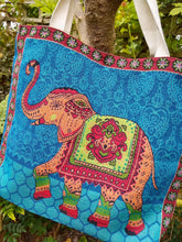 Elephant tapestry bag