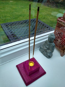 Tall incense holder