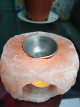 Himalayan Tea-light salt lamp oil burner