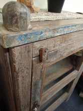 Rustic wooden chunky cabinet from India