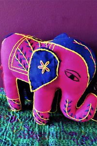 hand made fabric indian elephant